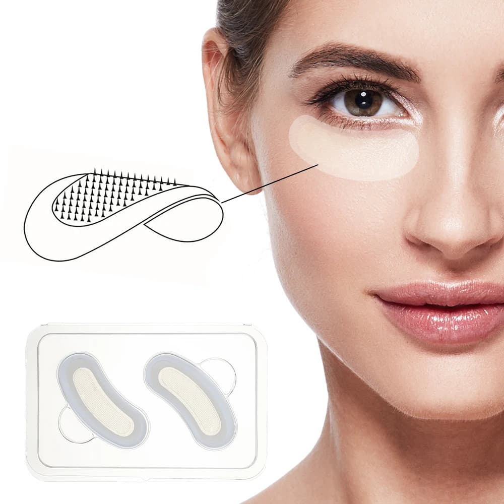 microneedle hyaluronic acid eye patch pack — image 1