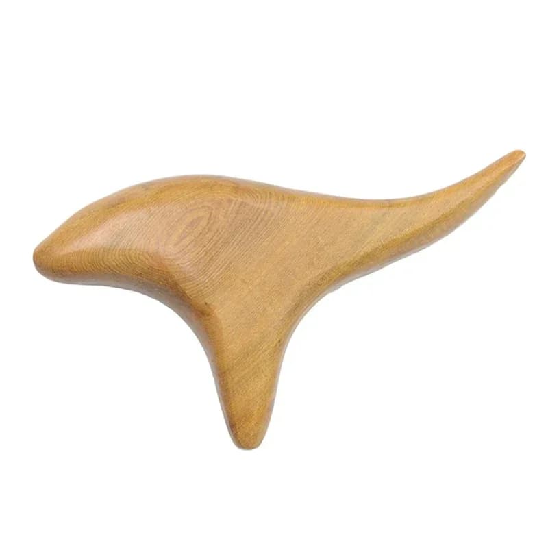 wooden trigger point gua sha massage tool — image 4