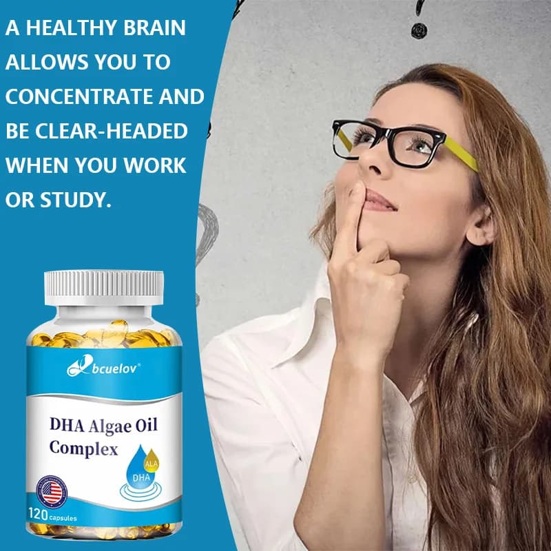 bottle of DHA supplement capsules — image 5