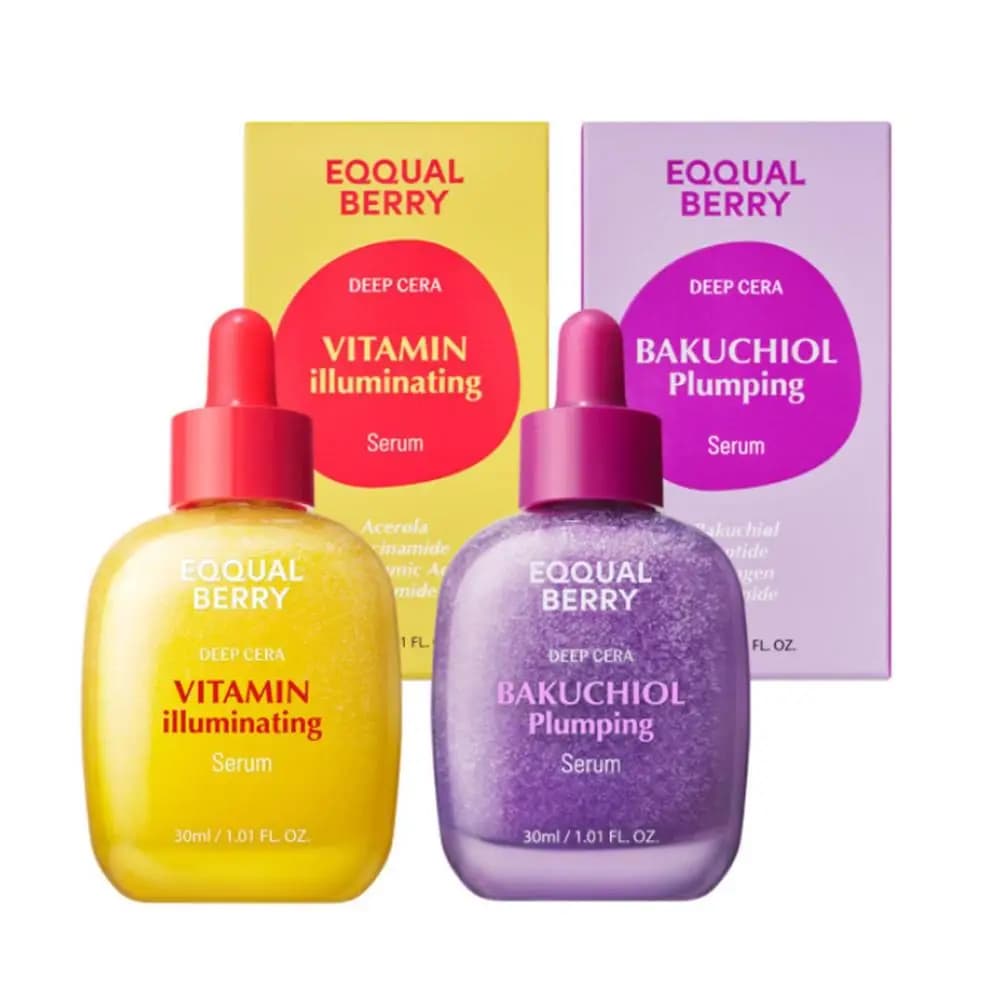 Vitamin C and niacinamide brightening serum bottle — image 1