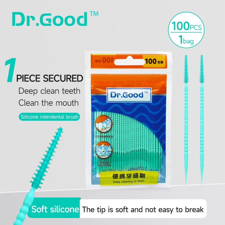 Mint Flavored Interdental Brush – 100 Count