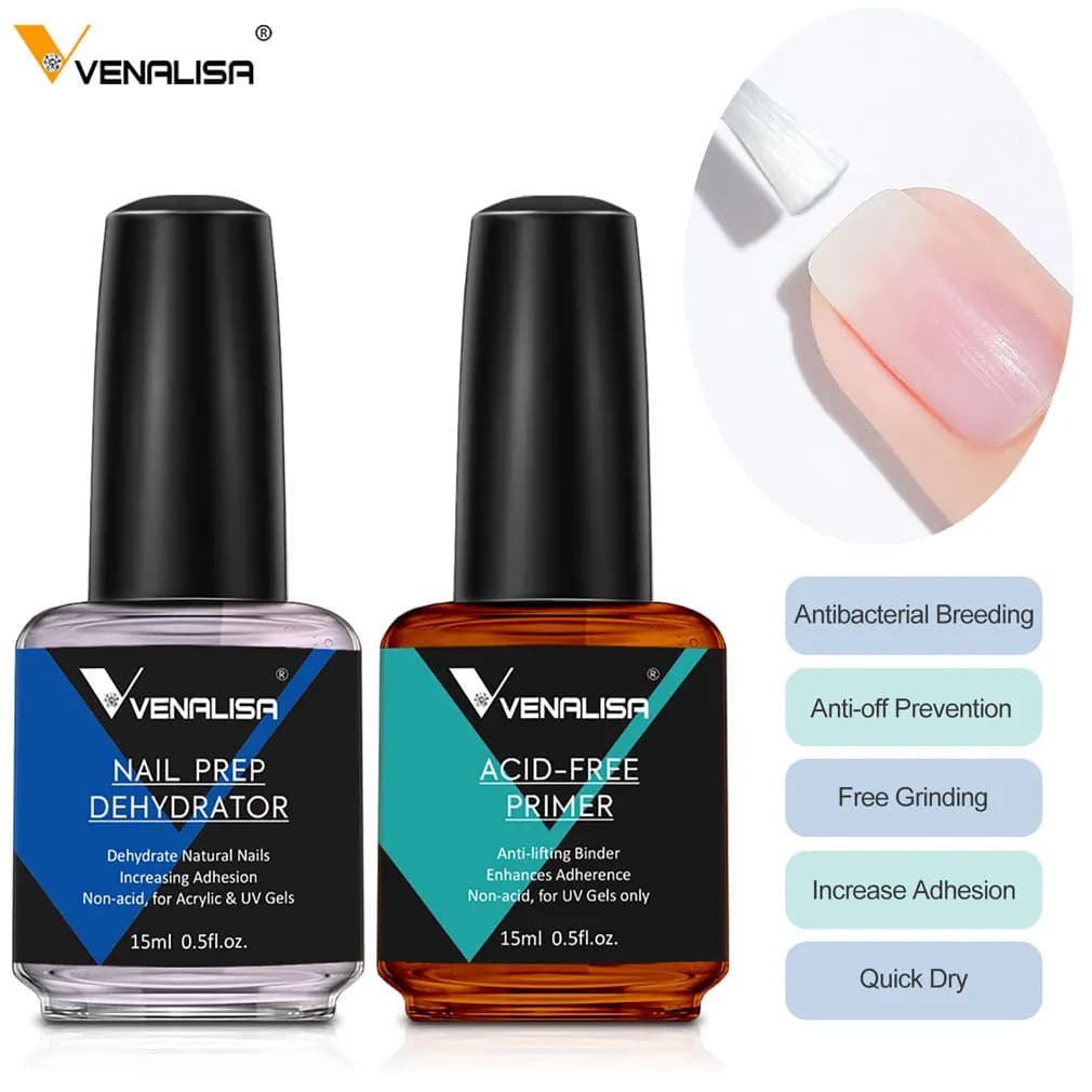 Venalisa nail dehydrator and acid‑free primer bottle — image 4