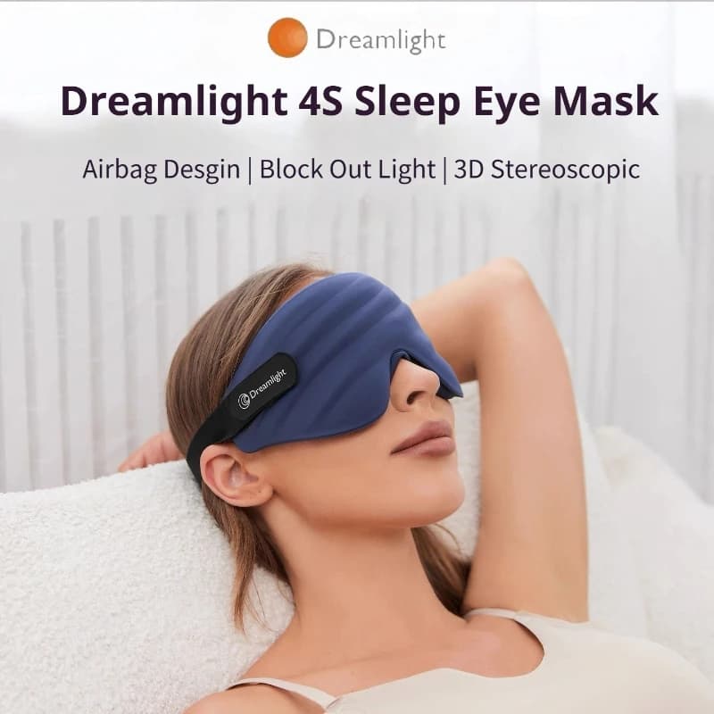 Dreamlight 4S 3D Eye Mask – Light Blocking Sleep Mask