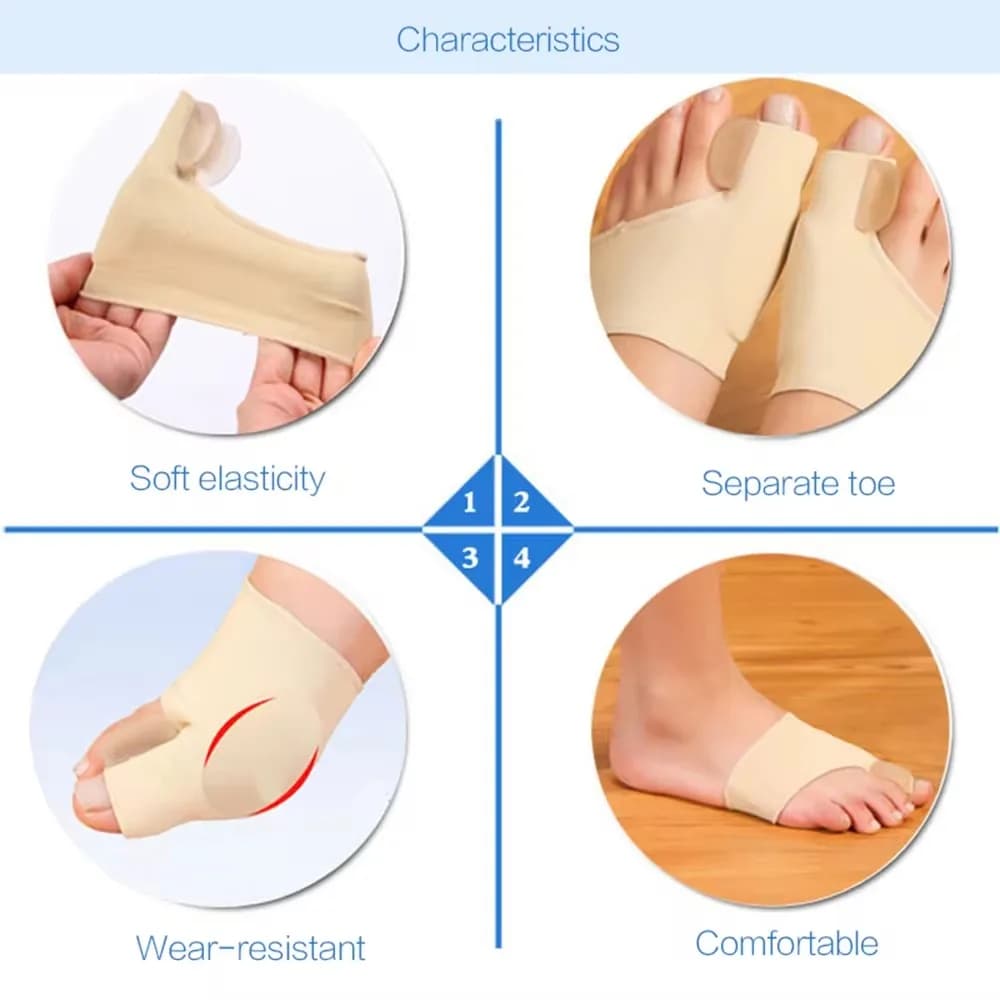 Toe separator set for bunion and hammer toe relief — image 4