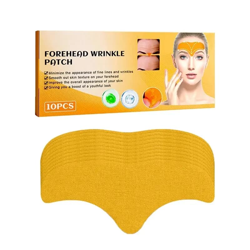 forehead wrinkle patch applied to skin — image 2
