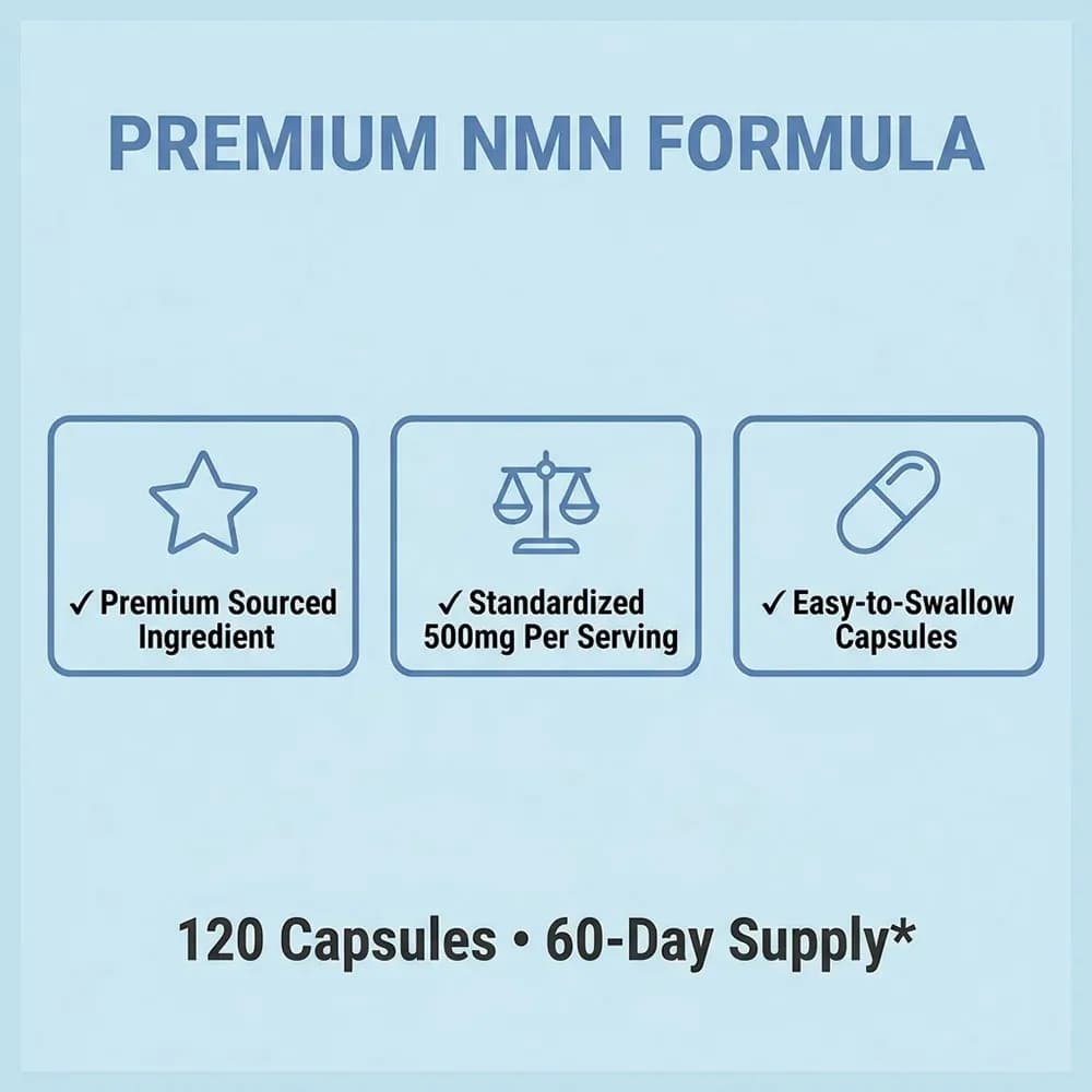 NMN nicotinamide mononucleotide powder bottle — image 3