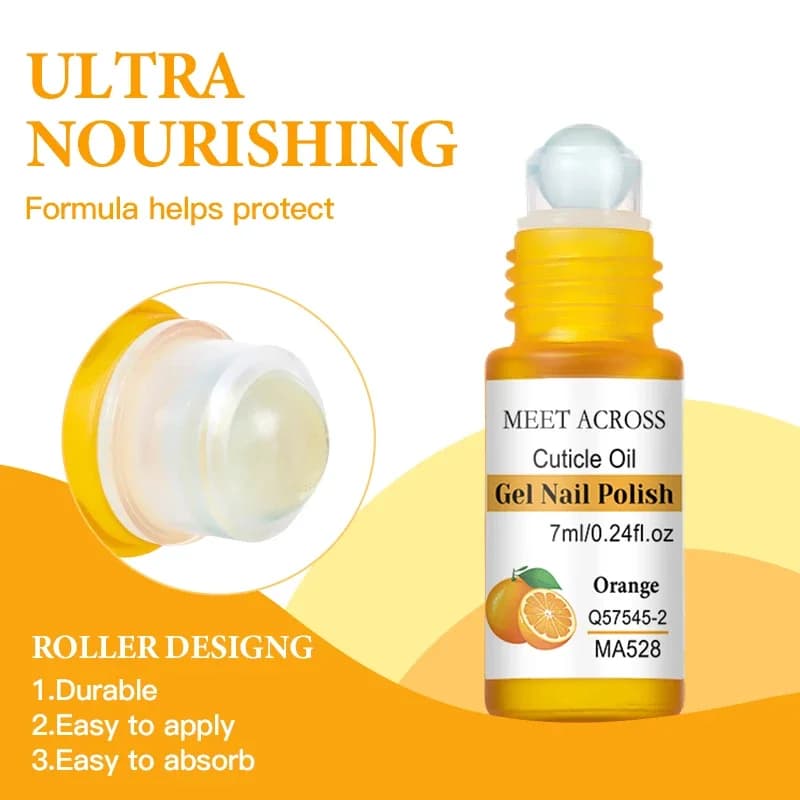 7 ml bottle of nail nutrition oil with six scent options — image 2