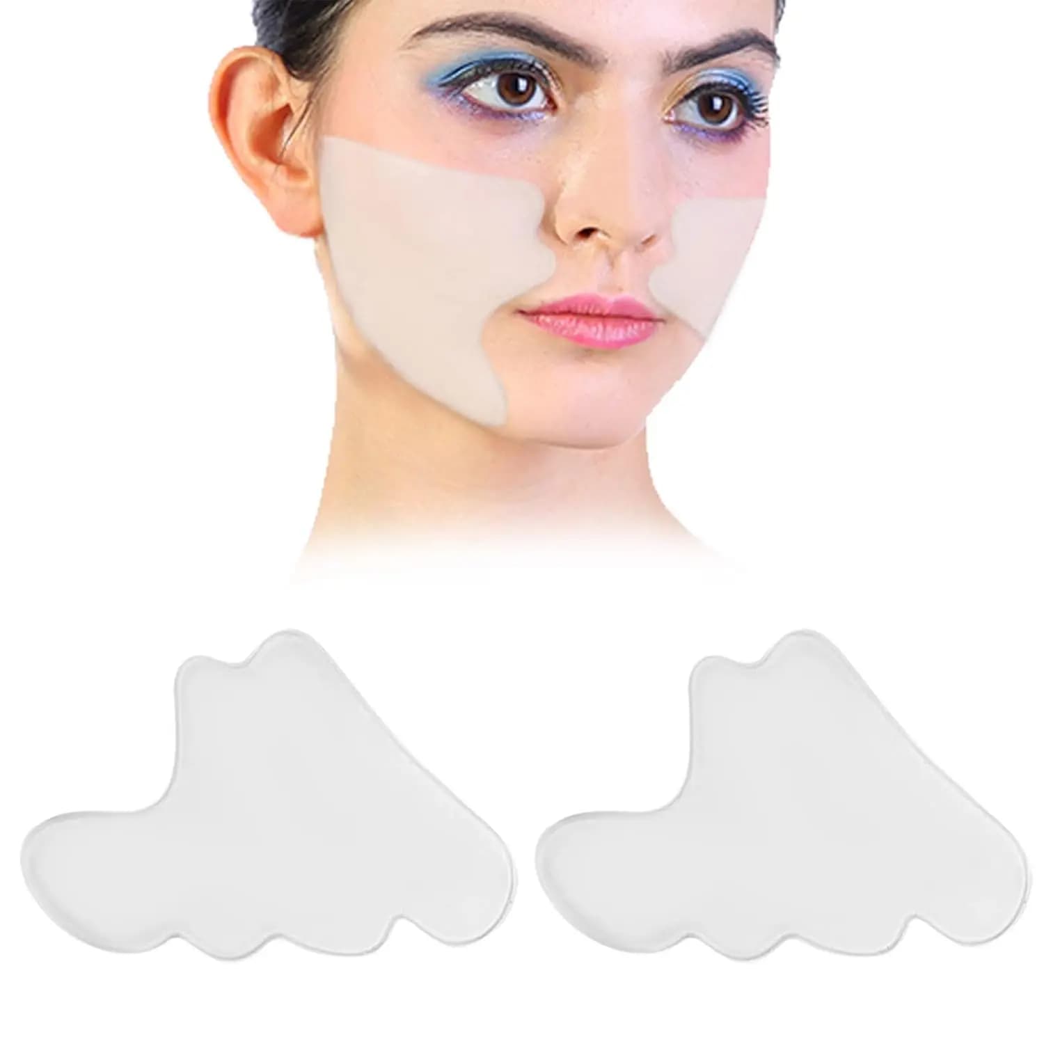 Reusable silicone anti‑wrinkle forehead patch — image 8