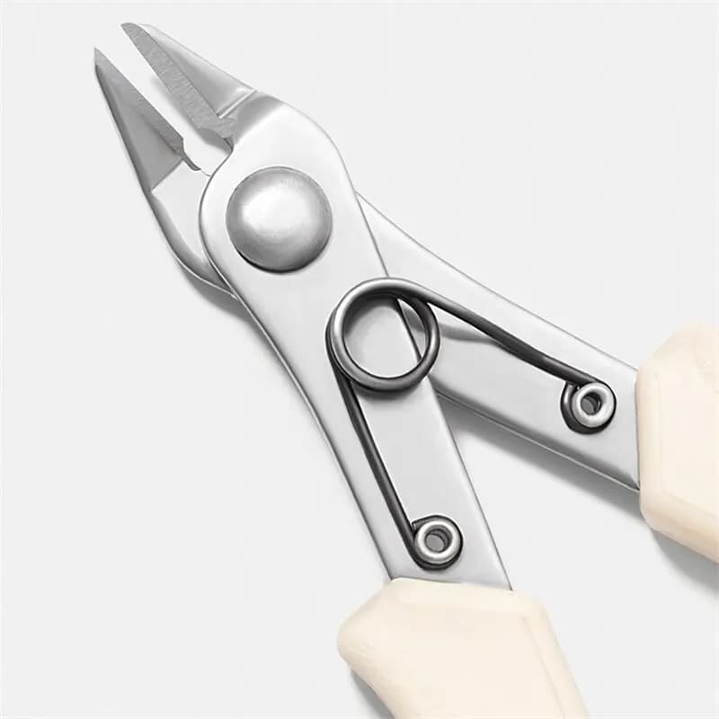 Flat‑nose diamond removal pliers with metal chain cutter — image 2