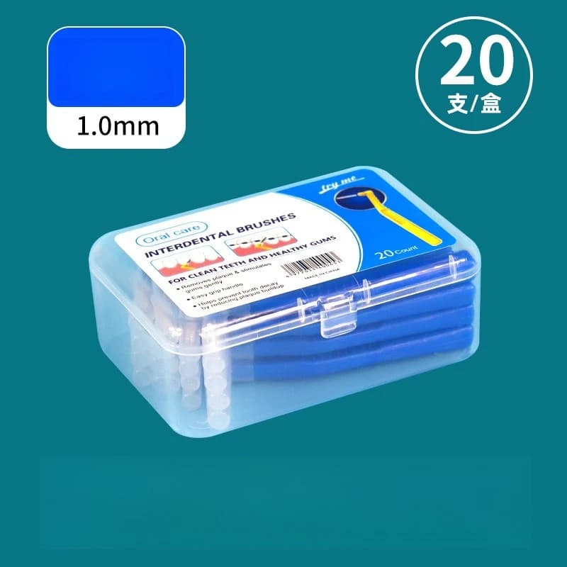interdental brush cleaner set with portable case — image 7