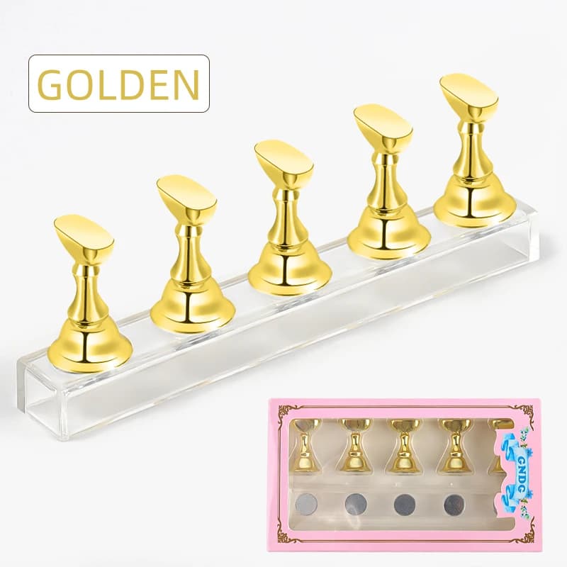 magnetic crystal nail tip practice stand set of 5 — image 8