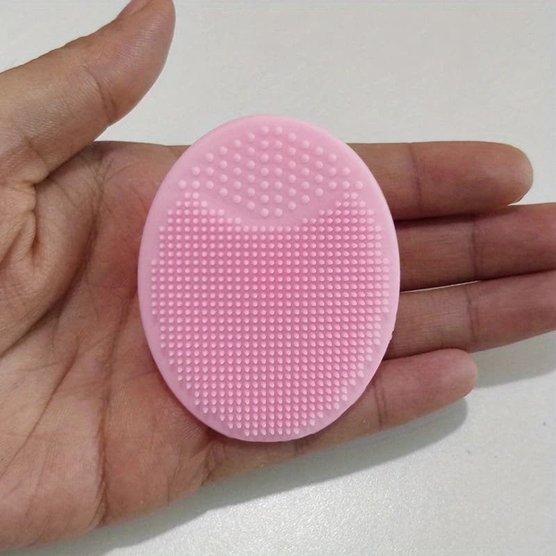 soft facial cleansing brush with double-sided blackhead remover — image 7