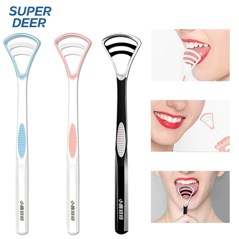 Silicone Tongue Scraper – Macaron Color
