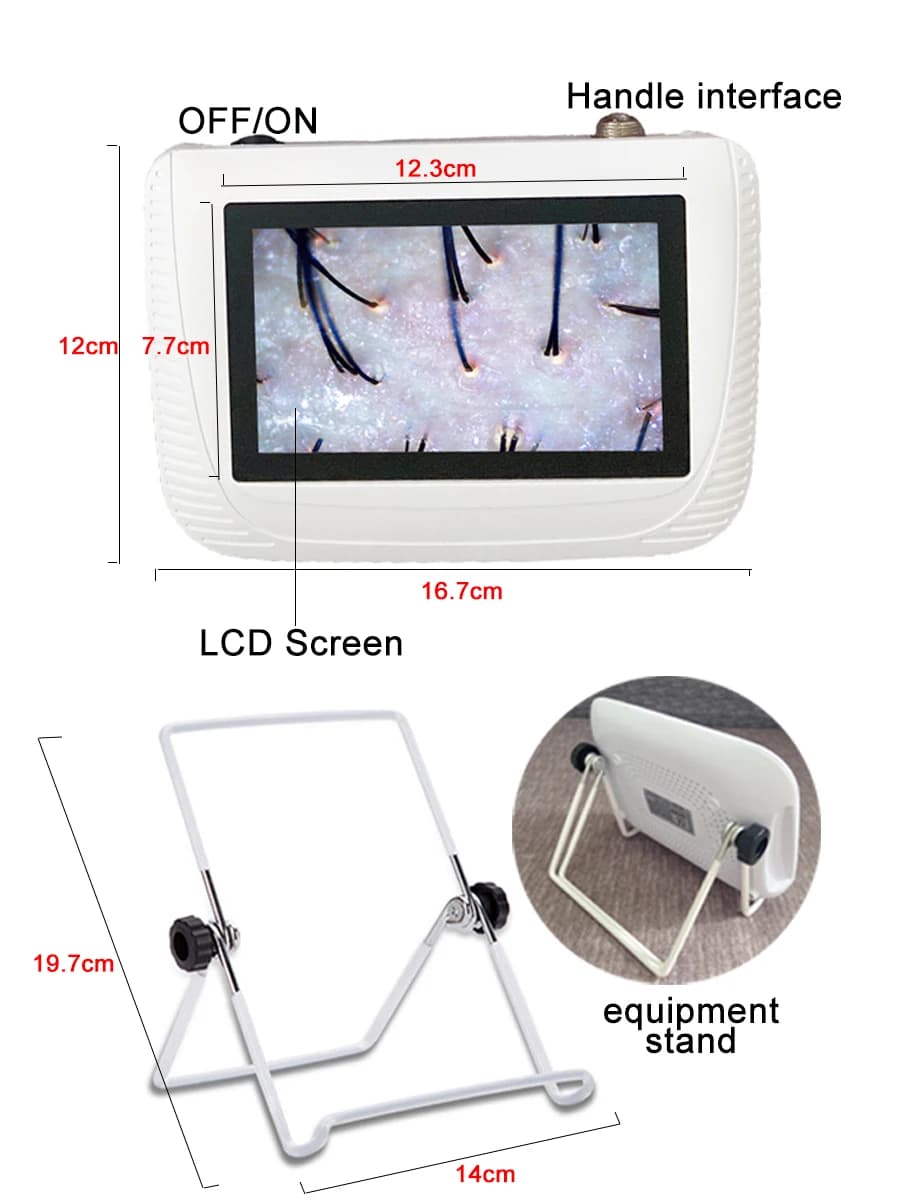 digital scalp detector with 50‑200× magnification — image 6