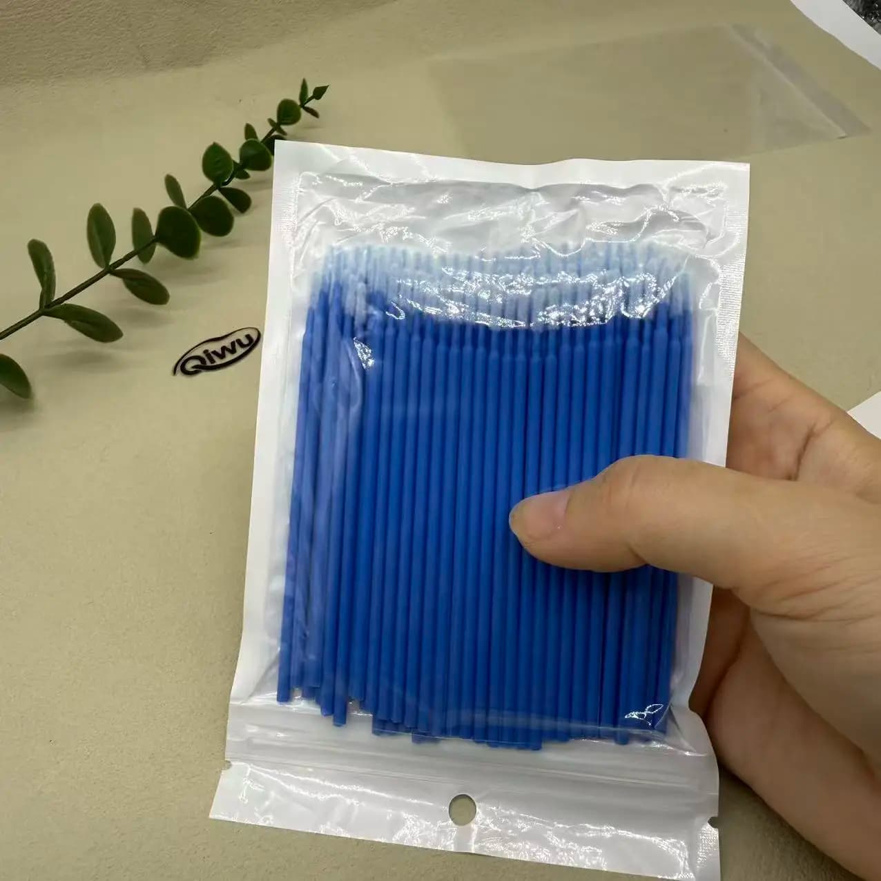 100Pcs/packs mini cotton swab for easy and precise application — image 3