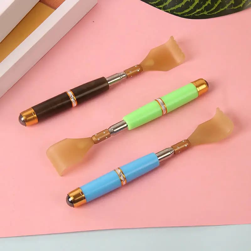 extendable magnetic back scratcher with telescoping handle — image 3