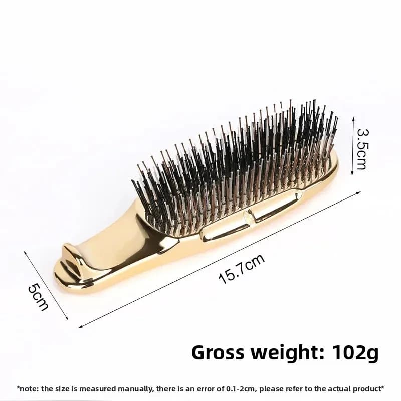 rose gold Japanese scalp massager brush — image 6