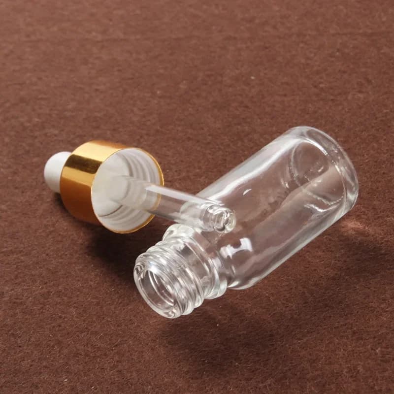 glass essential oil perfume bottles with dropper — image 6