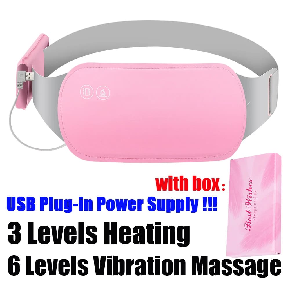 electric heating and vibrating period cramp belt — image 8