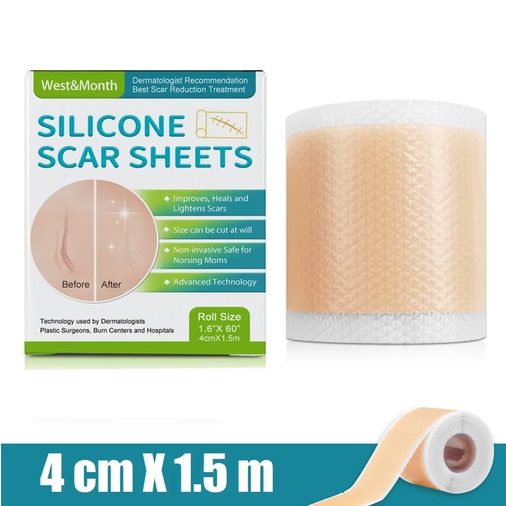 silicone scar sheet roll self‑adhesive — image 4