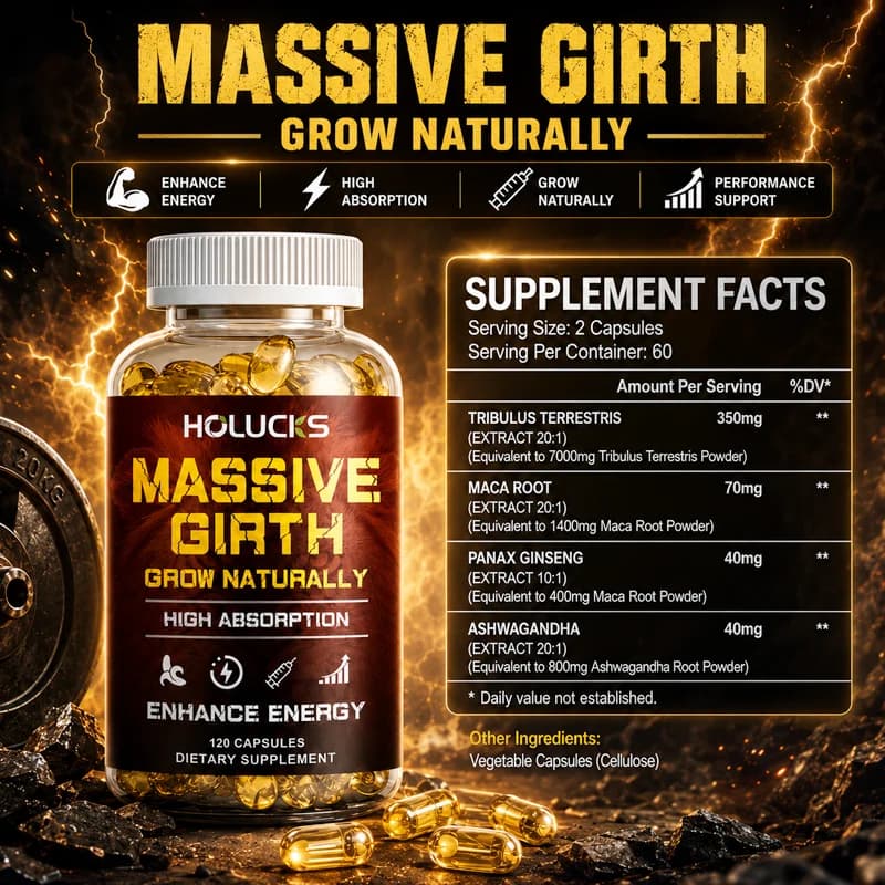 bottles of male boost capsules with maca root — image 2