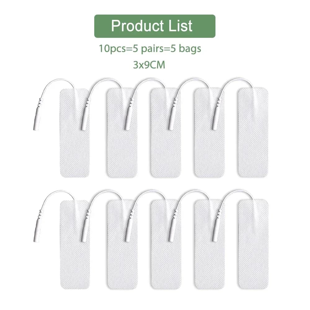 Self‑adhesive TENS massage electrode pads – pack of 10