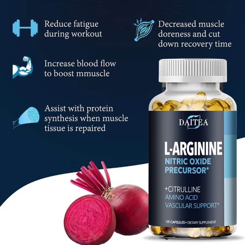 bottle of Daitea L-Arginine supplement — image 2