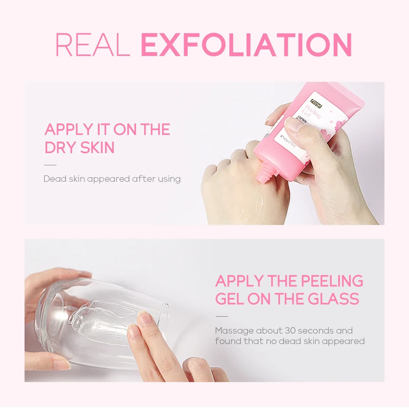 Sakura deep cleansing exfoliating gel tube — image 4