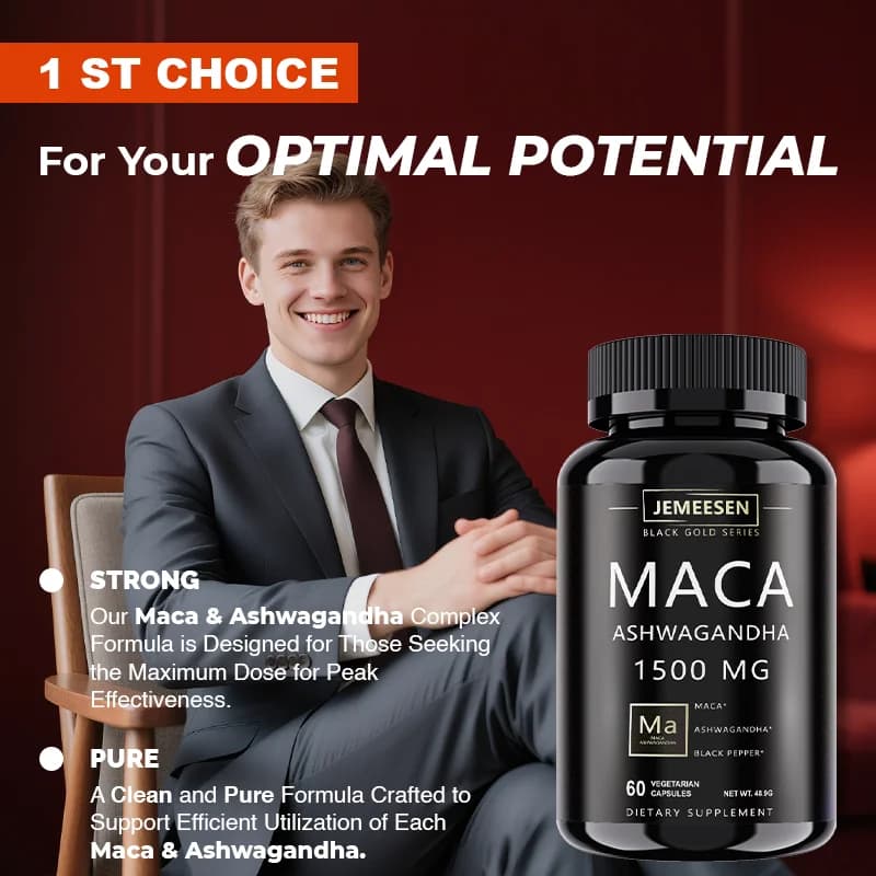 organic maca root powder capsules — image 4