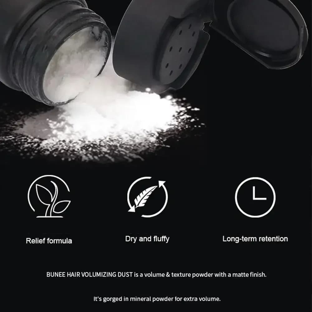 hair styling powder for volume and oil control — image 3