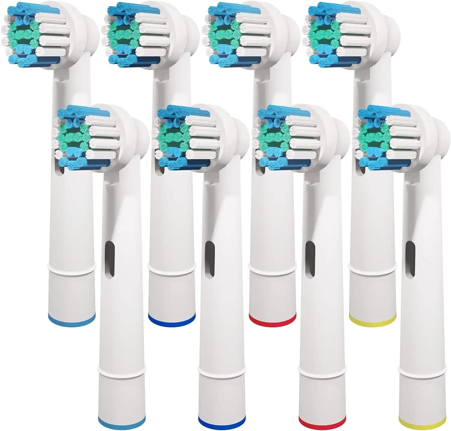 black and white replacement brush heads for Oral‑B electric toothbrush — image 7
