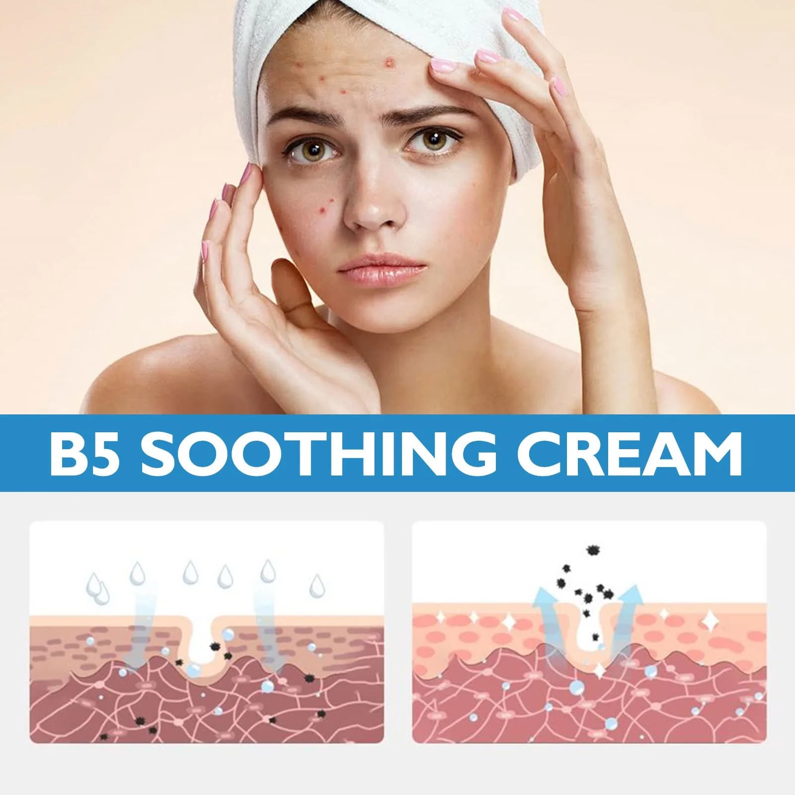 B5 moisturizing repair cream tube — image 6