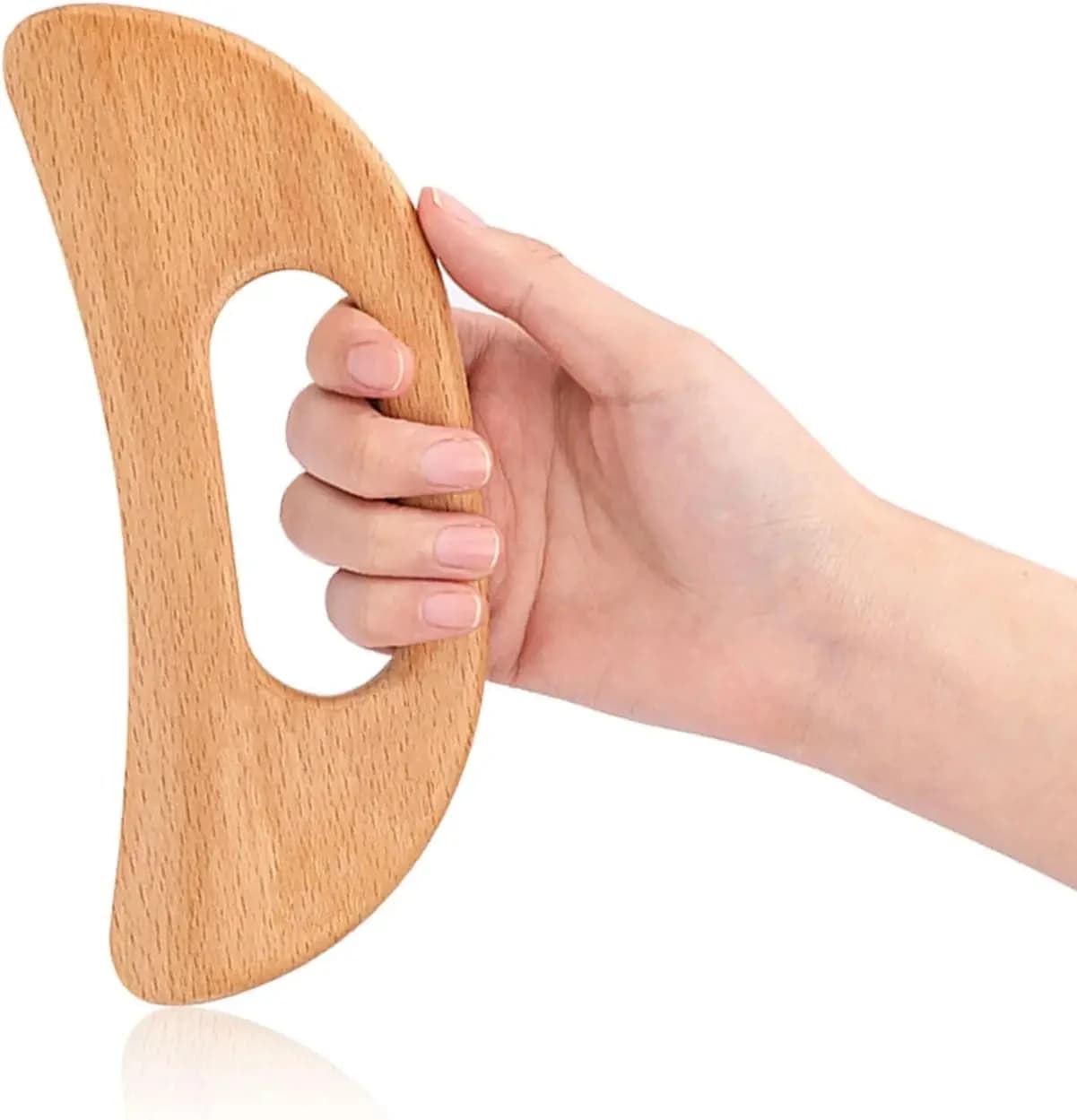 Natural Wooden Gua Sha Massager for Full Body
