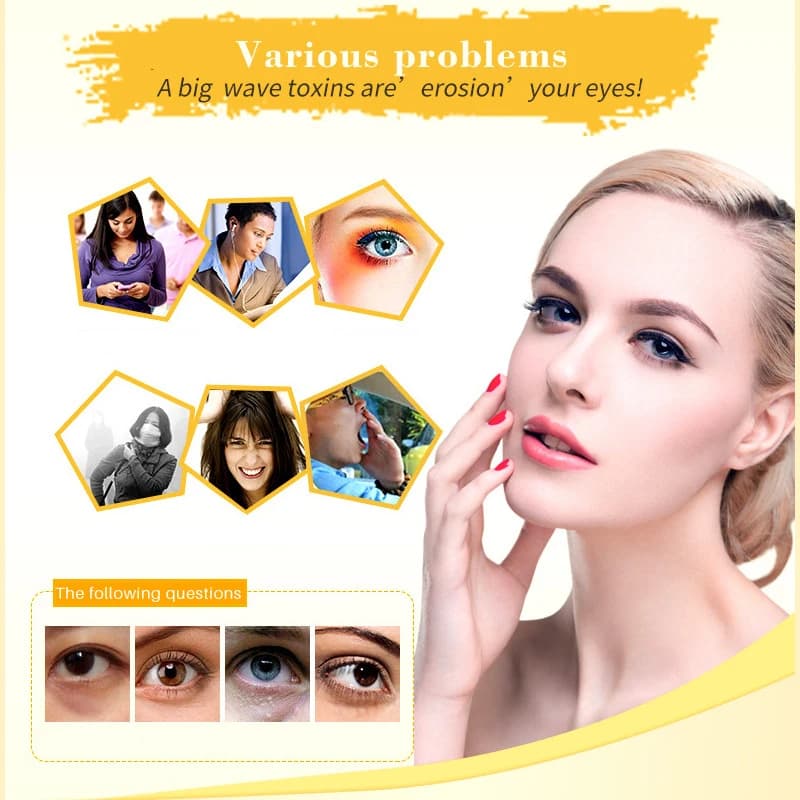 Gold collagen crystal eye mask patches — image 2