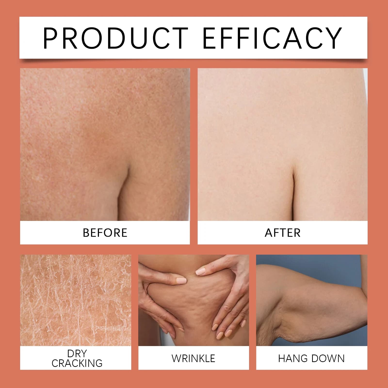 luxury body tightening oil bottle — image 3