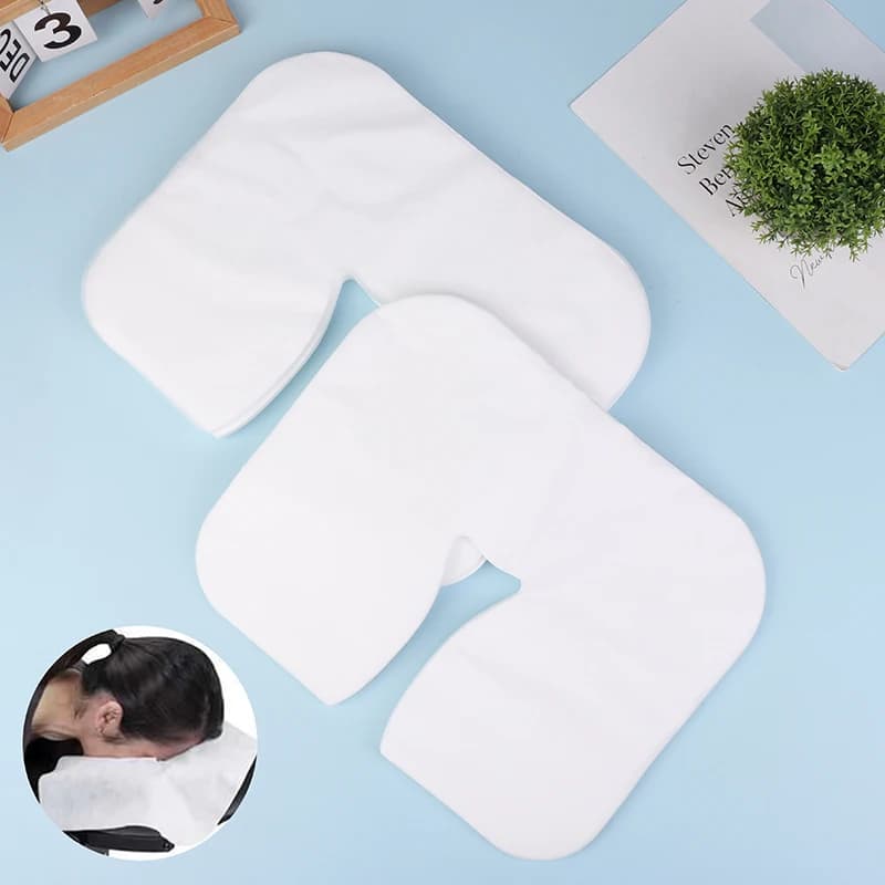 Disposable spa face massage pads in a pack — image 3