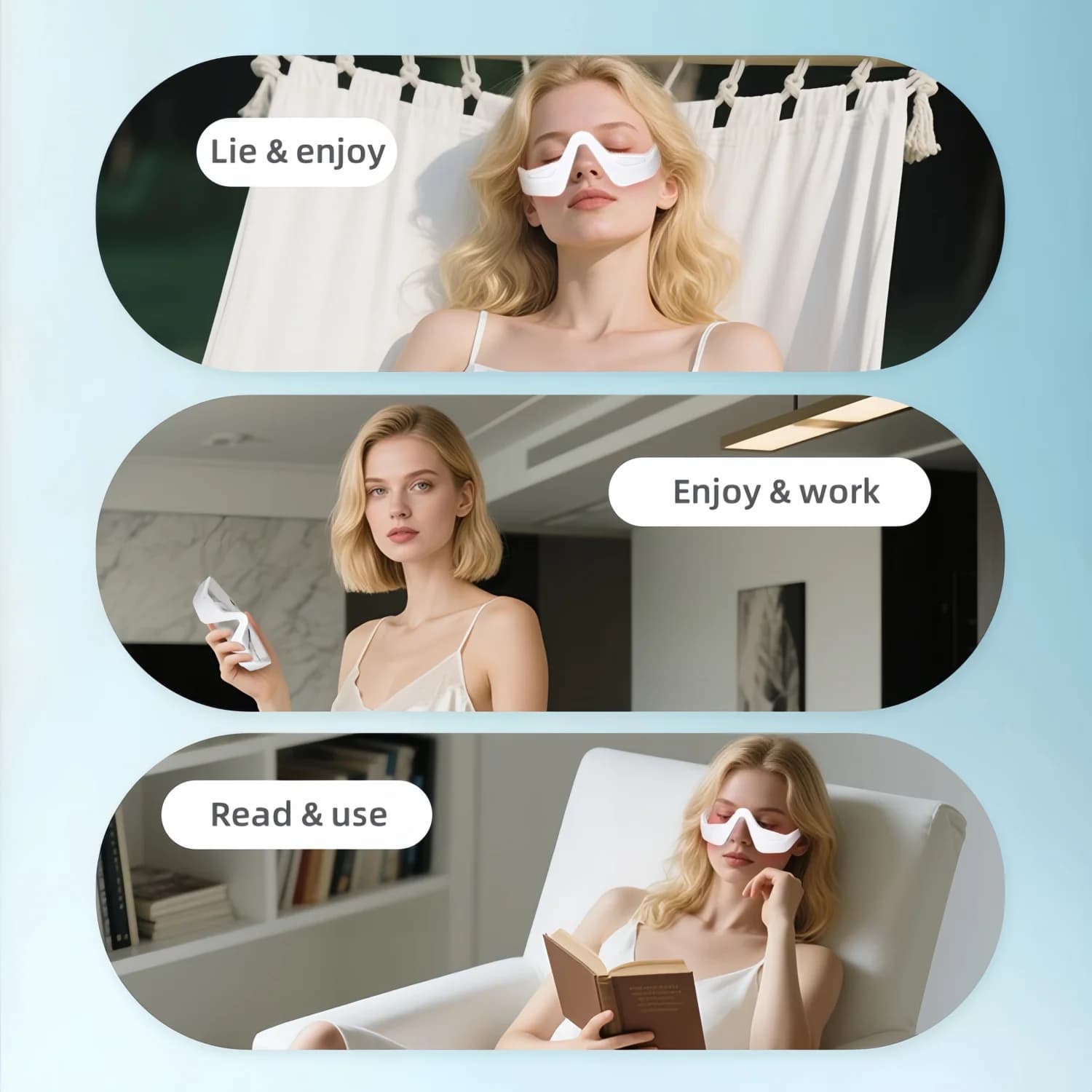 red light therapy glasses for under-eye care — image 6