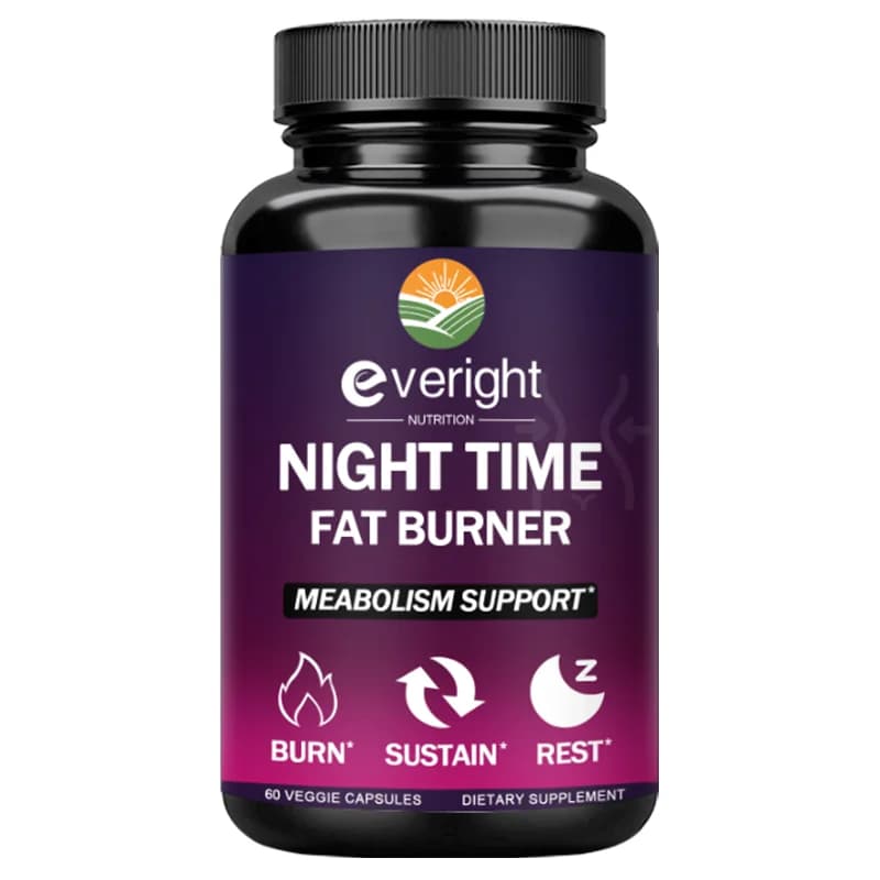 nighttime fat burner supplement bottle — image 8