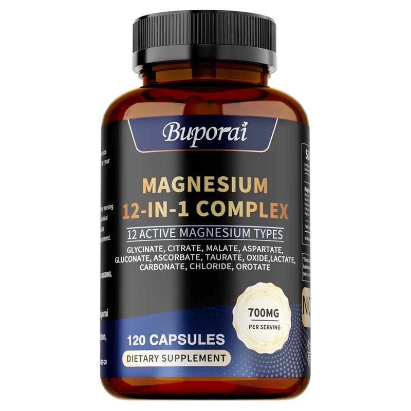 bottles of magnesium complex capsules — image 7