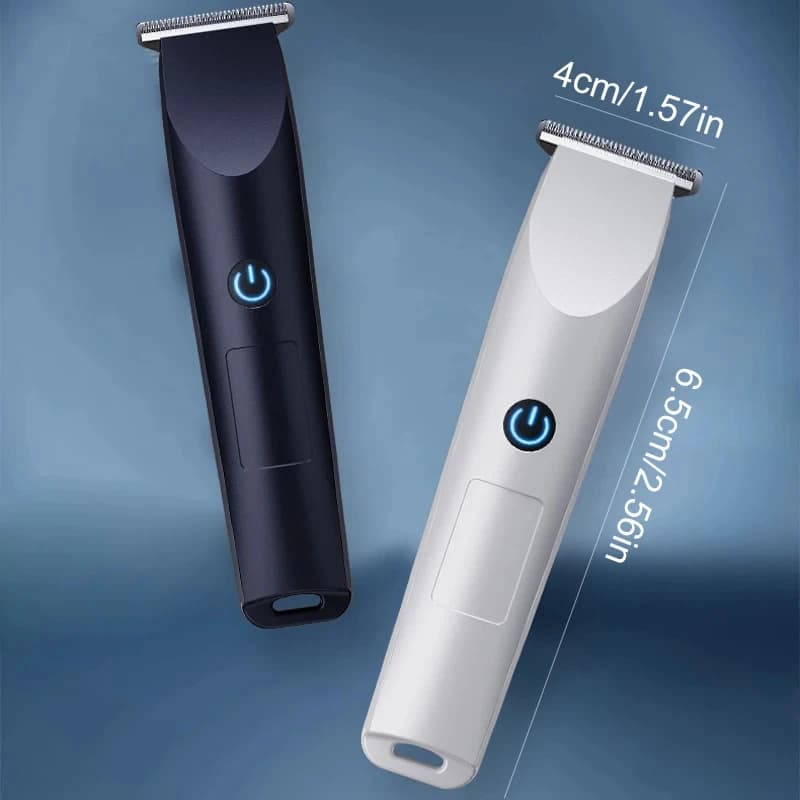 USB rechargeable electric hair clipper with adjustable cutter head — image 1