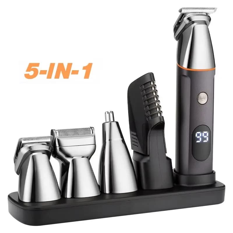 5-in-1 hair trimmer with LCD display — image 8