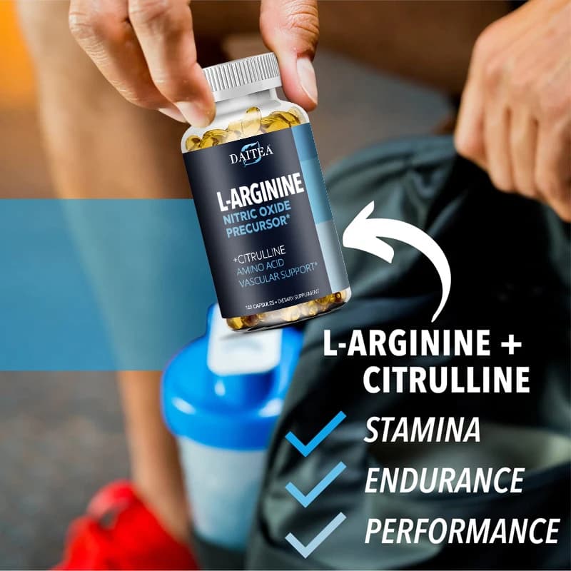 bottle of Daitea L-Arginine supplement — image 3