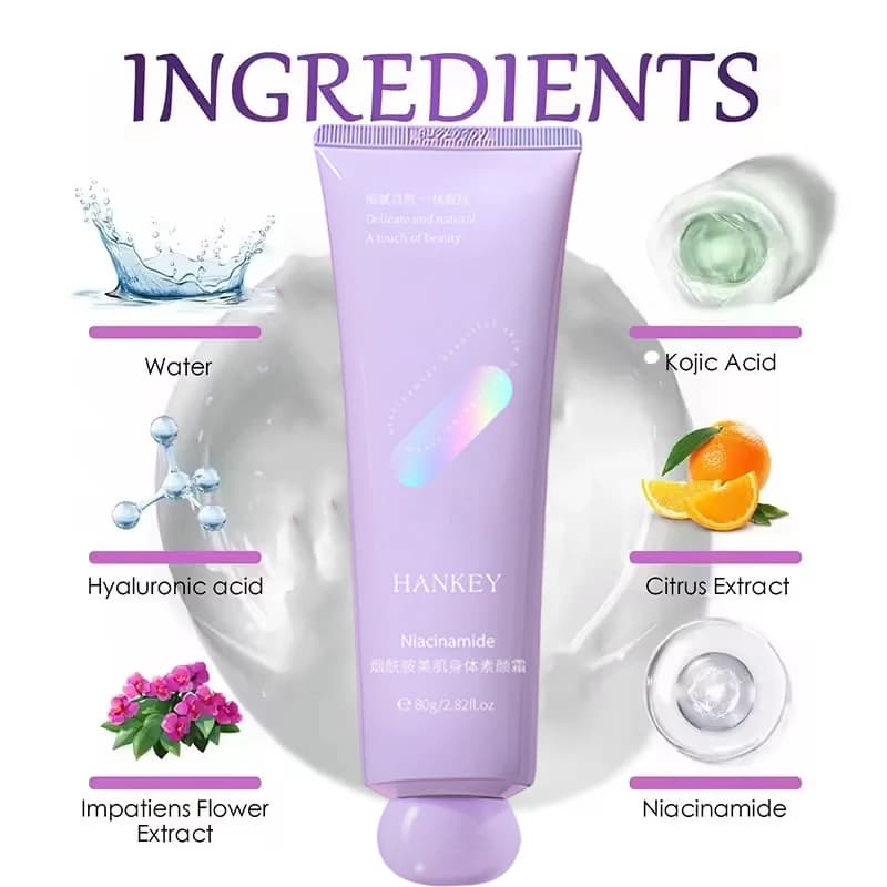 nicotinamide brightening cream tube — image 5