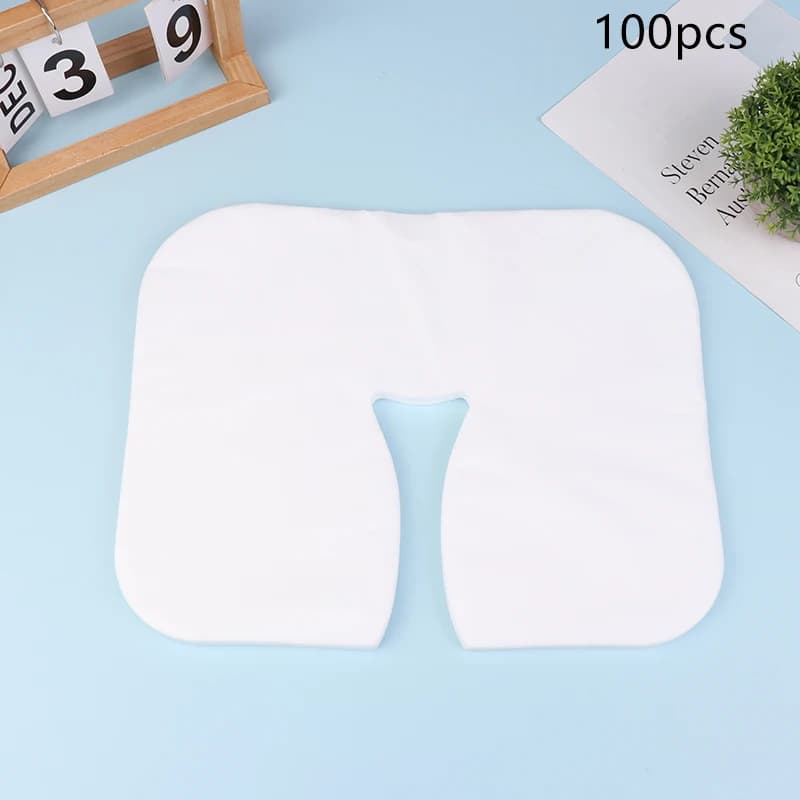 Disposable spa face massage pads in a pack — image 8