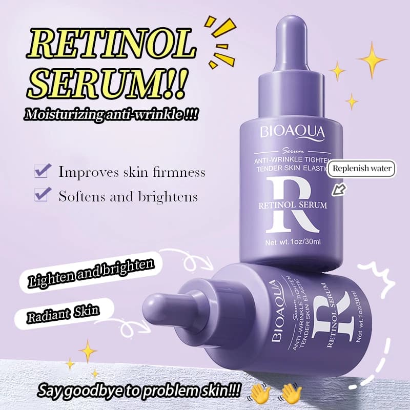 Vitamin C retinol hyaluronic acid serum bottle — image 4