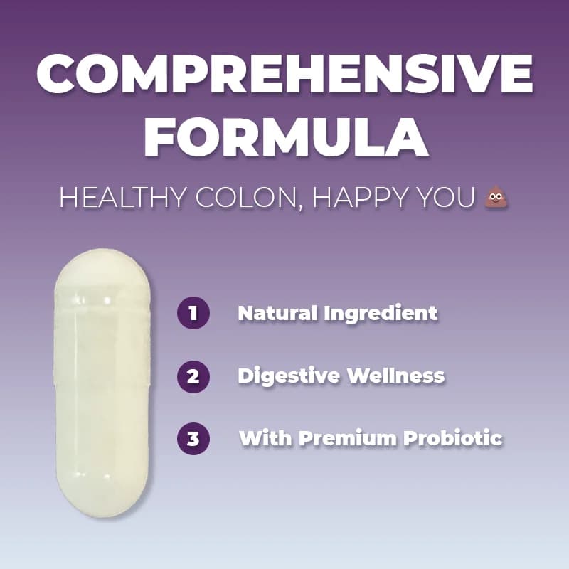 bottle of digestive support supplement with psyllium and magnesium — image 5