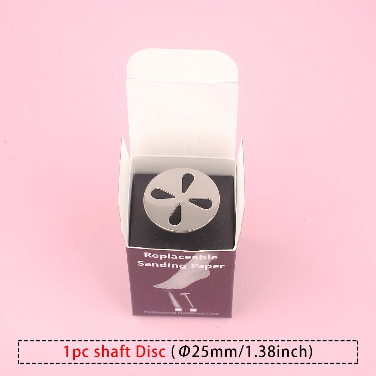 replaceable 25 mm pedicure sanding disc — image 8