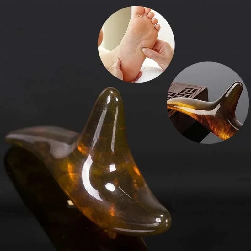 Amber triangle foot massager tool — image 6