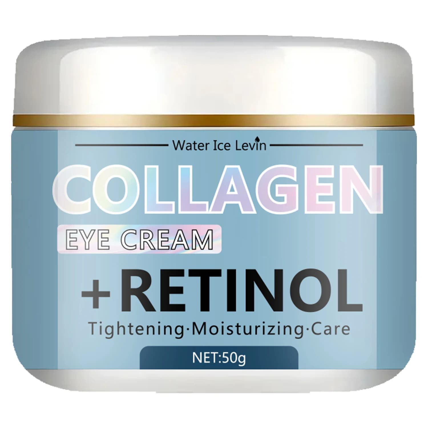 Levin collagen and retinol eye cream in a jar — image 8