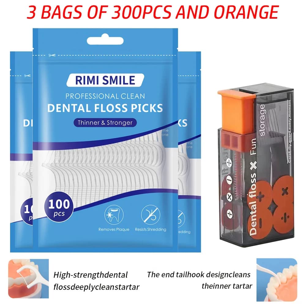 RIMI Smile floss with automatic portable floss box — image 2